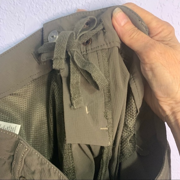 Athleta Dipper Shorts Mid Rise Brown - Picture 7 of 8